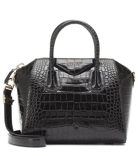 givenchy antigona crocodile|Givenchy antigona small price.